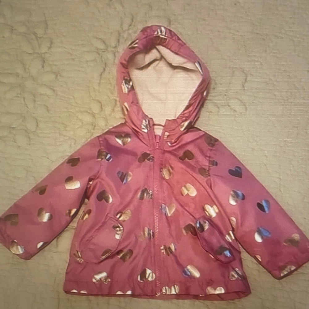 Pink Heart Kids Jacket